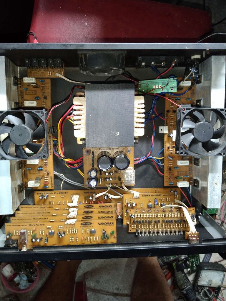 Amply Nanomax Pro-200i Đen. Mua bán Tivi, Âm thanh tại Huyện Bình Chánh Tp Hồ Chí Minh được đăng bởi TẤN PHÁT  hình 1