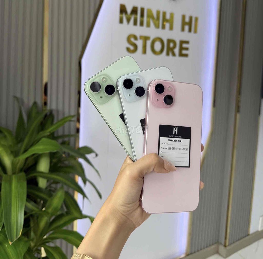 15PLUS 128GB QUỐC TẾ góp 0Đ BAO NỢ XẤU. Mua bán Điện thoại tại Quận Gò Vấp Tp Hồ Chí Minh được đăng bởi MINH HI CHUYÊN IPHONE ZIN GIÁ TỐT hình 3