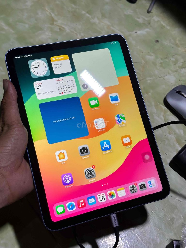 em cần pass lại ipad gen 10