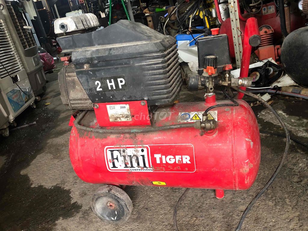 Máy nén khí Fini TIGFR 30 lít 2 HP Đỏ. Mua bán Đồ chuyên dụng, Giống nuôi trồng tại Quận Hà Đông Hà Nội được đăng bởi Việt Tiến hình 1