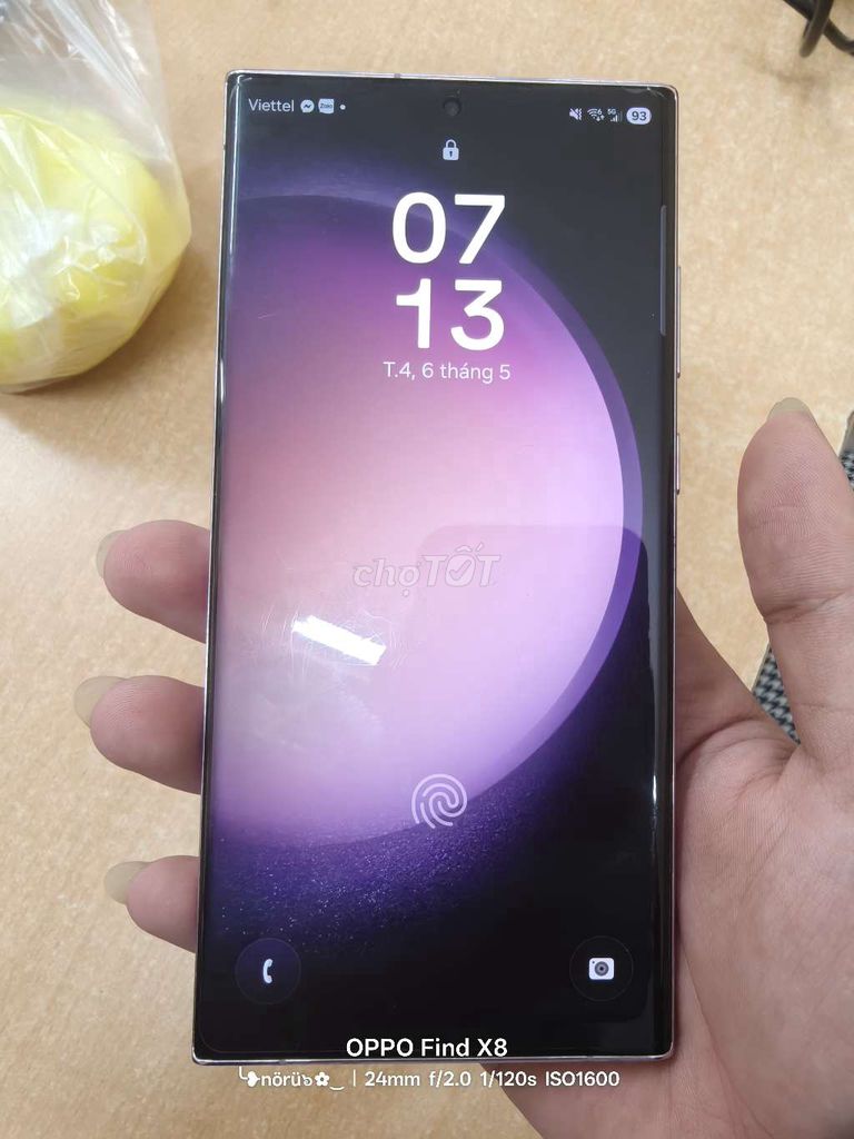 Samsung S23 Ultra 256GB Tím. Mua bán Điện thoại tại Quận Hoàn Kiếm Hà Nội được đăng bởi khánh đặng hình 1