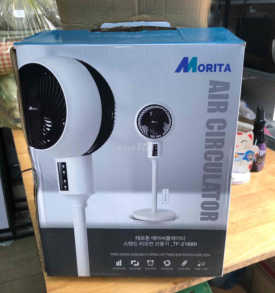 Quạt tuần hoàn không khí 3D Morita TF-2188R Trắng. Mua bán Quạt tại Quận Hoàng Mai Hà Nội được đăng bởi luat nguyen hình 1