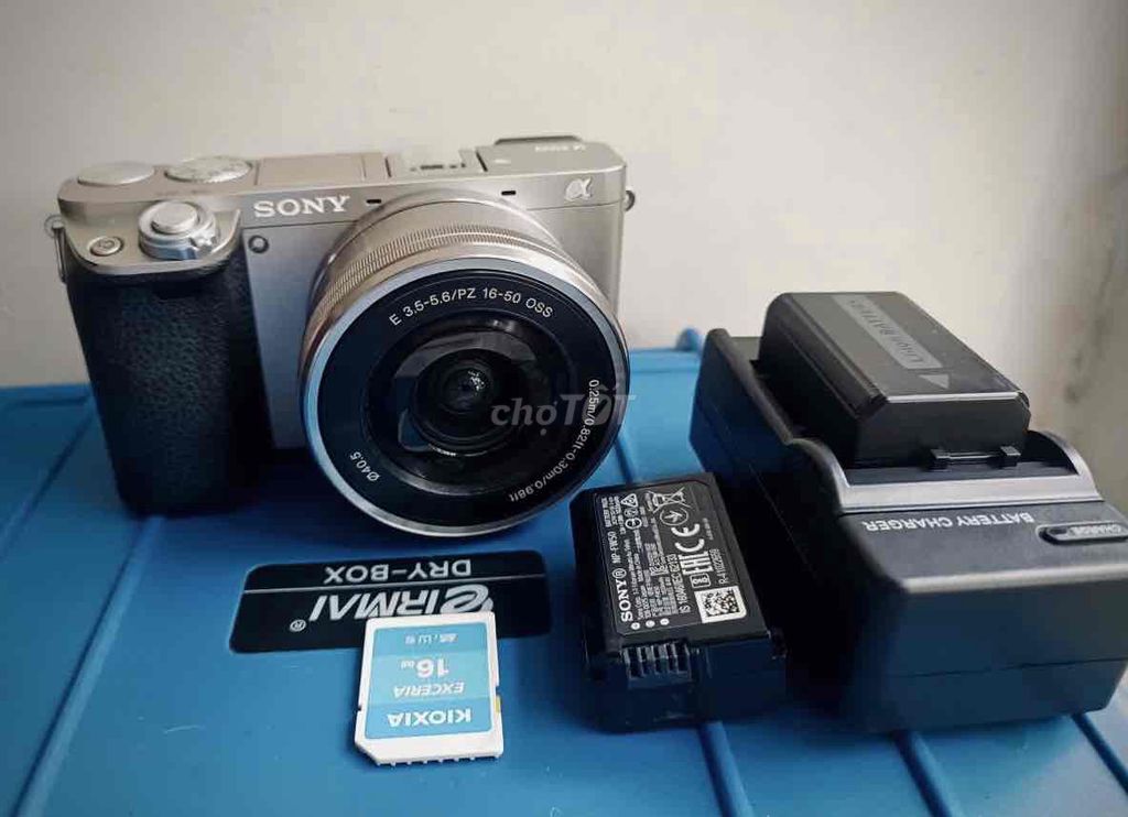 Máy ảnh Sony A6000 Bạc + lens kit 16-50. Mua bán Máy ảnh, Máy quay tại Quận Hoàng Mai Hà Nội được đăng bởi Trần Duy Thành  hình 1