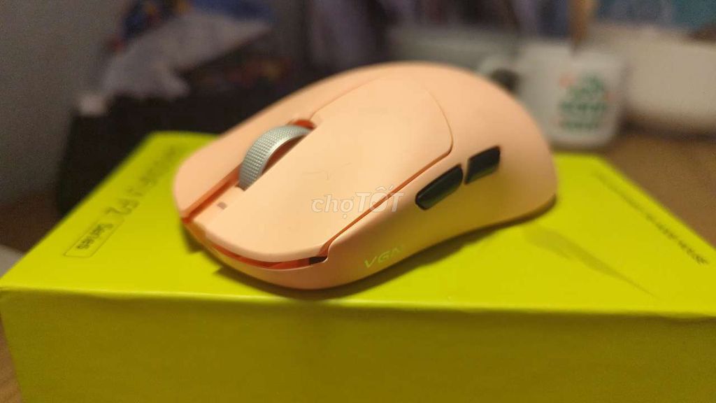 Chuột chơi game VGN F2 Master+ Hồng 50g. Mua bán Phụ kiện (Màn hình, Chuột...) tại Thành phố Bắc Giang Bắc Giang được đăng bởi Nguyễn Minh Hiếu hình 1