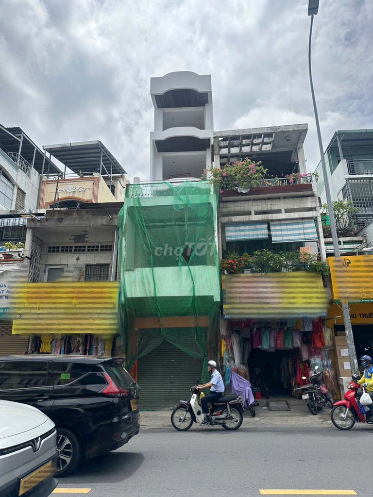 CHDV 10P Mặt tiền KD Lạc Long Quân,Q. Tân Bình, dt58m2 đúc thật 6 tầng