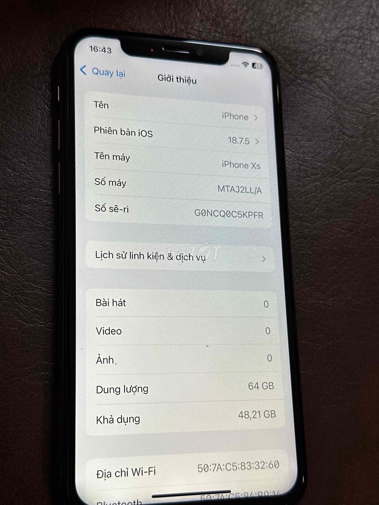 iPhone Xs 64GB Vàng. Mua bán Điện thoại tại Huyện Tân Yên Bắc Giang được đăng bởi Nguyễn Quang hình 1