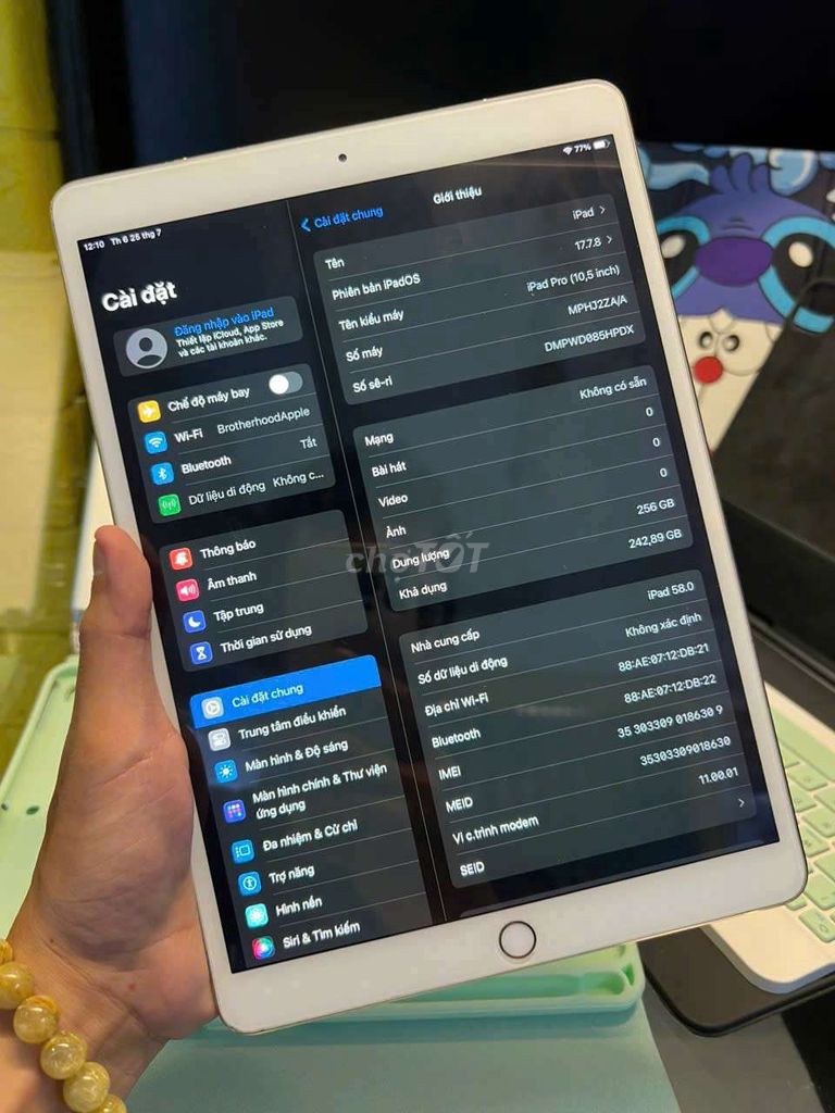 訳ありiPad Pro 10.5インチ 64GB cell版 ￼電池90%残（ゲオ公式