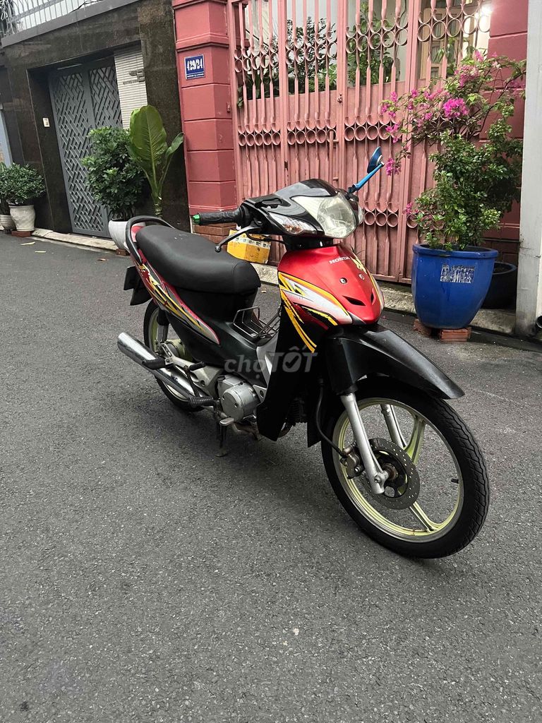 Honda Wave Красно-черный Японский