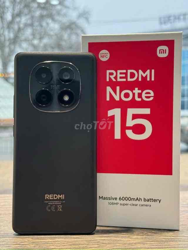 Xiaomi Redmi Note 15 pro đen 108MP 5G 12/256 new s. Mua bán Điện thoại tại Quận Nam Từ Liêm Hà Nội được đăng bởi Vũ Trọng Hậu hình 1