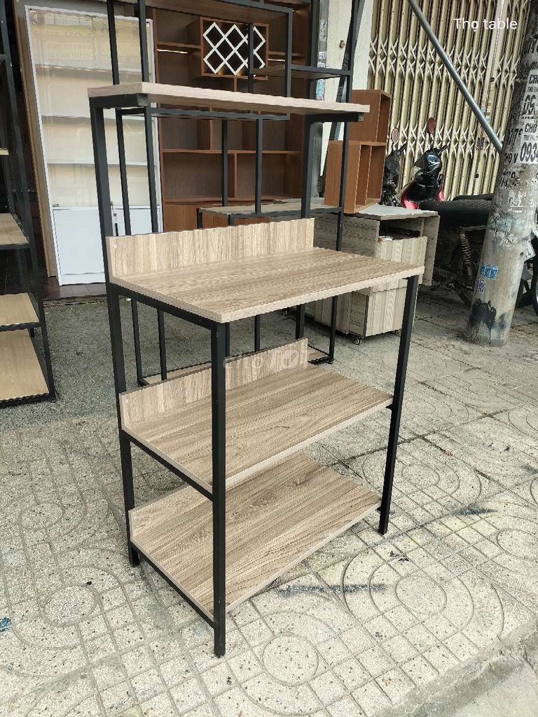 Kệ bếp 4 tầng Gỗ Kim loại Mới. Mua bán Tủ, kệ gia đình tại Quận Gò Vấp Tp Hồ Chí Minh được đăng bởi nguyen duc tho hình 1