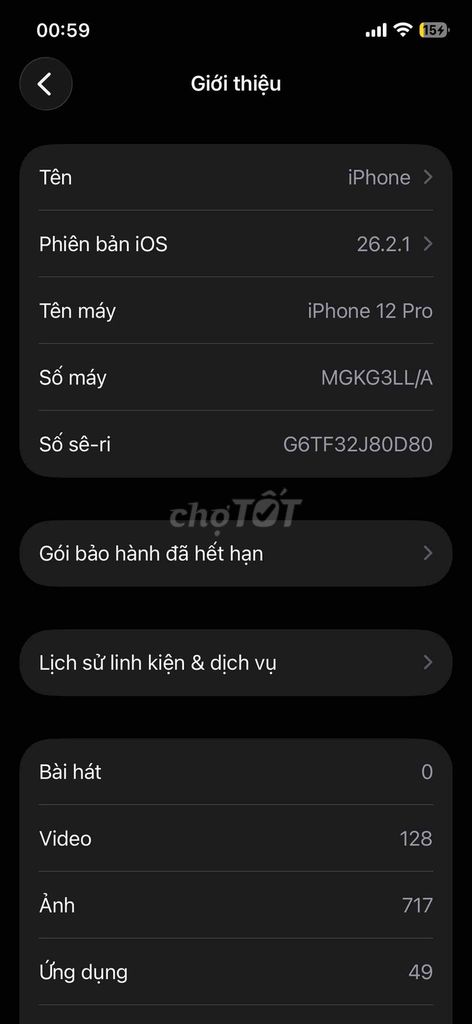 iPhone 12 Pro. Mua bán Điện thoại tại Huyện Ba Tri Bến Tre được đăng bởi Hoàng Sơn Mai hình 1