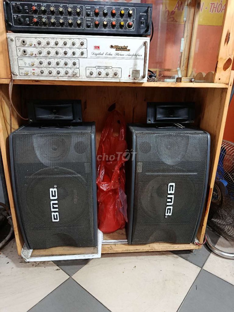 Bộ loa karaoke BMB Đen. Mua bán Tivi, Âm thanh tại Quận Hai Bà Trưng Hà Nội được đăng bởi thất Thanh hình 1
