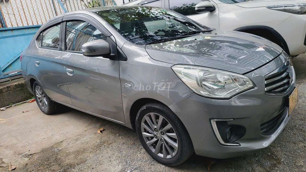 Mitsubishi Attrage 2017 Tự động Xám. Mua bán Ô tô tại Quận 8 Tp Hồ Chí Minh được đăng bởi Mr vinh hình 1