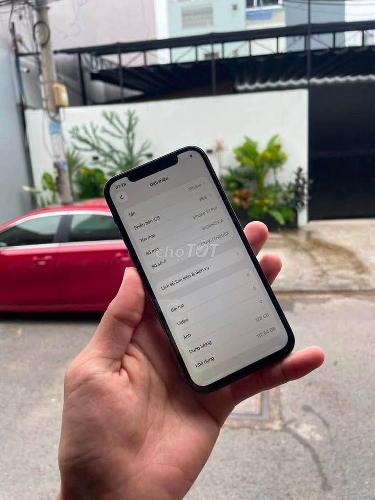 Apple iPhone 12 Pro 128GB Xám. Mua bán Điện thoại tại Quận Tân Bình Tp Hồ Chí Minh được đăng bởi Hội Đồ Điện Tử hình 1
