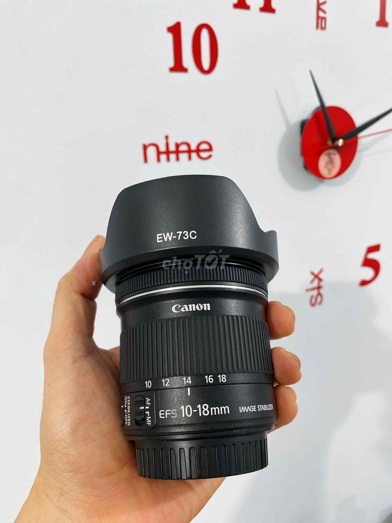 Ống kính Canon EF-S 10-18is stm đẹp. Mua bán Máy ảnh, Máy quay tại Quận Gò Vấp Tp Hồ Chí Minh được đăng bởi Hữu Huy hình 1