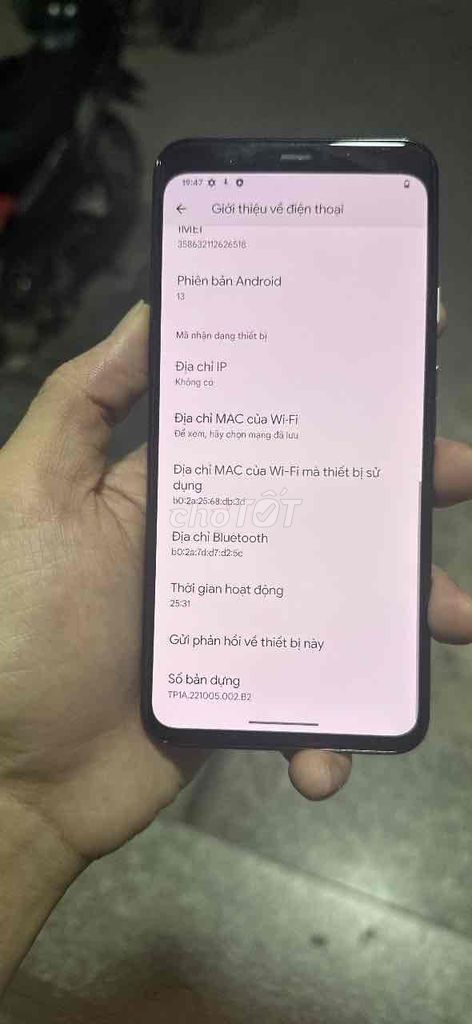 Google Pixel 4 XL 128GB Đen Đã sử dụng lỗi. Mua bán Điện thoại tại Quận Bình Thạnh Tp Hồ Chí Minh được đăng bởi đỗ vương hình 1