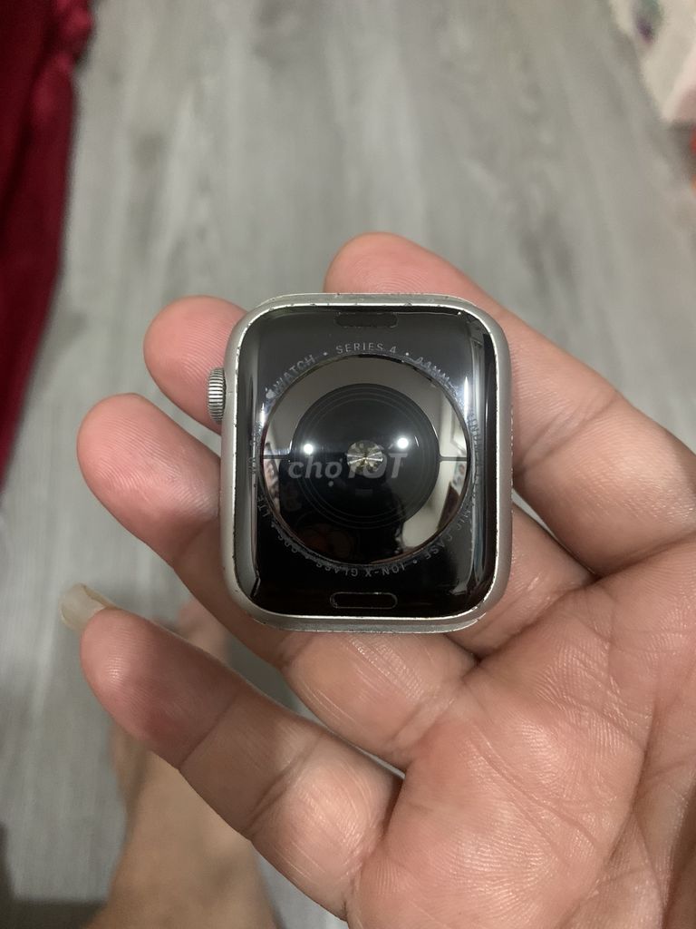 Bán apple watch 4 nhôm trắng 44mm fullbox