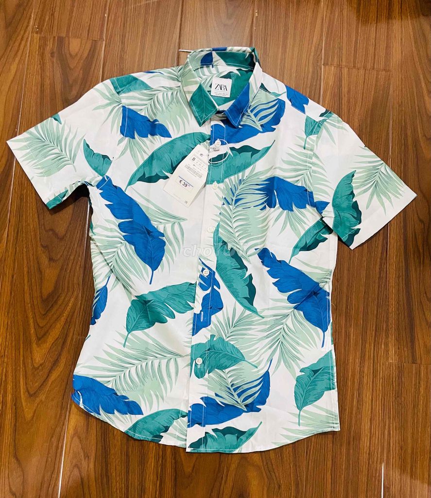 Áo sơ mi Zara nam trắng xanh size 38. Mua bán Quần áo tại Quận Bình Thạnh Tp Hồ Chí Minh được đăng bởi Hung Tran hình 1