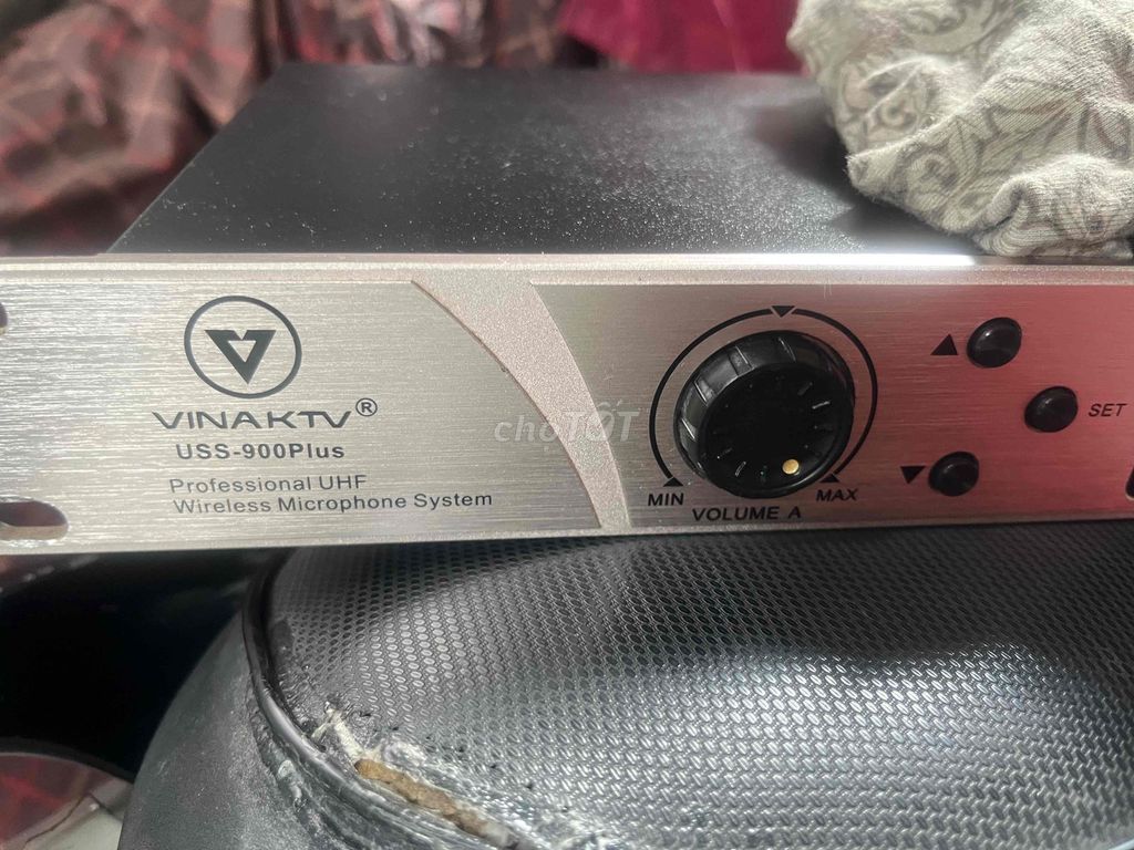 Micro VINAKTV USS-900Plus Vàng đồng Kim loại. Mua bán Tivi, Âm thanh tại Huyện Hóc Môn Tp Hồ Chí Minh được đăng bởi Lộc phát hình 1