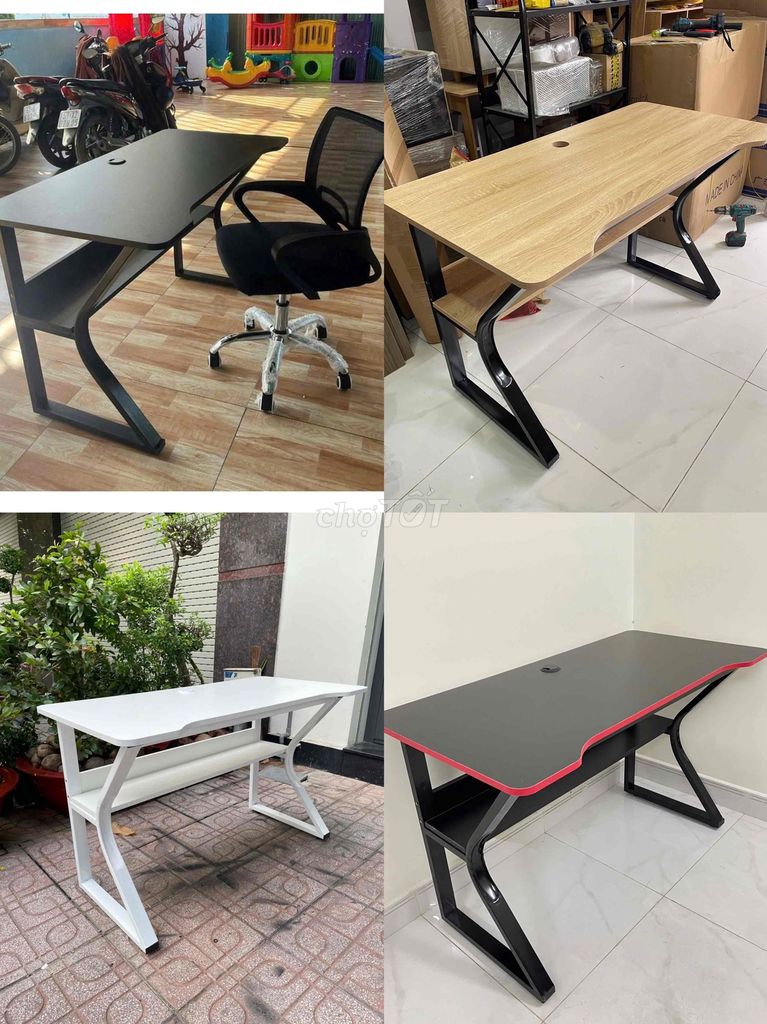 Bàn làm việc gỗ kim loại. Mua bán Bàn ghế tại Quận Phú Nhuận Tp Hồ Chí Minh được đăng bởi Hồng Nhung hình 1