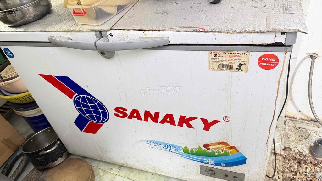 Tủ đông Sanaky 200L Inverter 2 ngăn. Mua bán Tủ lạnh tại Quận 1 Tp Hồ Chí Minh được đăng bởi Nam hình 1