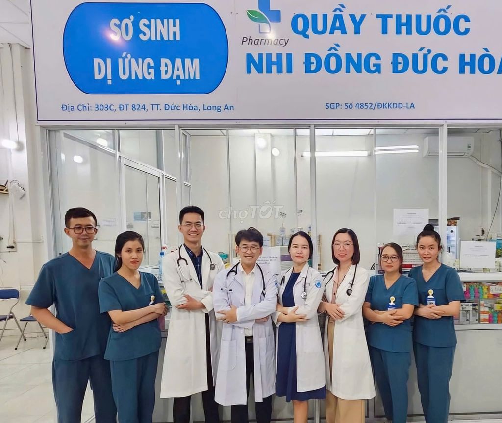 Điều Dưỡng, Dược Sĩ tại Thị Trấn Đức Hoà, Long An