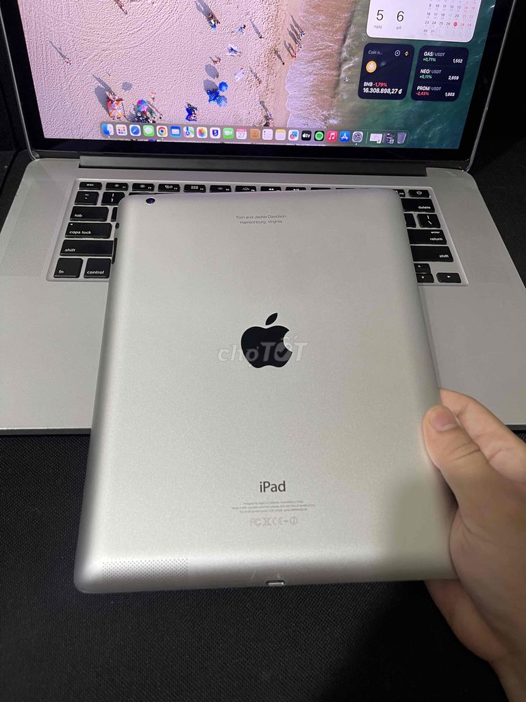 Apple iPad 4 64GB Bạc Đã sử dụng. Mua bán Máy tính bảng tại Quận Tân Bình Tp Hồ Chí Minh được đăng bởi Thanh Xuân hình 1