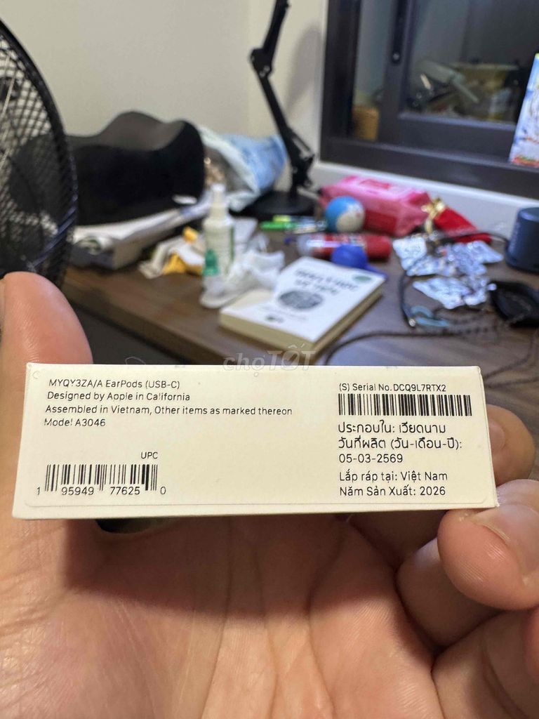 Tai nghe Earpods Type C Mới 100%. Mua bán Tivi, Âm thanh tại Thành phố Thuận An Bình Dương được đăng bởi vincent hình 1