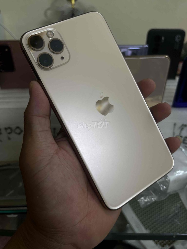 iPhone 11 Pro Max 256GB Vàng 2 sim vật lý zin đẹp. Mua bán Điện thoại tại Thành phố Bắc Ninh Bắc Ninh được đăng bởi thành mobile hình 1