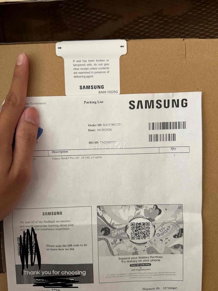 Samsung Galaxy Book5 Pro Intel Core Ultra 7. Mua bán Laptop tại Quận Bình Thạnh Tp Hồ Chí Minh được đăng bởi Minh Hoàng hình 1