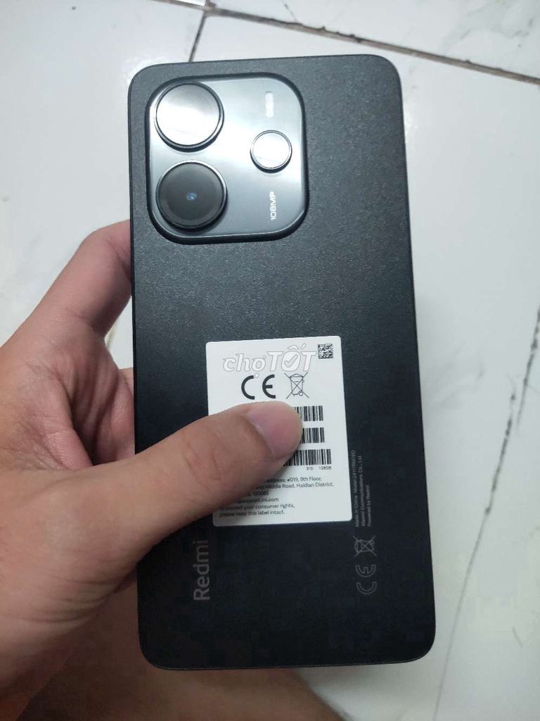 Bán Xiaomi Redmi Note 14 128GB Đen. Mua bán Điện thoại tại Thị xã Duy Tiên Hà Nam được đăng bởi Trương Toàn Anh hình 1