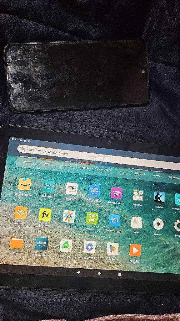 Amazon Kindle Fire HD 2021 Đen Hư hỏng. Mua bán Máy tính bảng tại Quận Bình Thạnh Tp Hồ Chí Minh được đăng bởi Tada hình 1