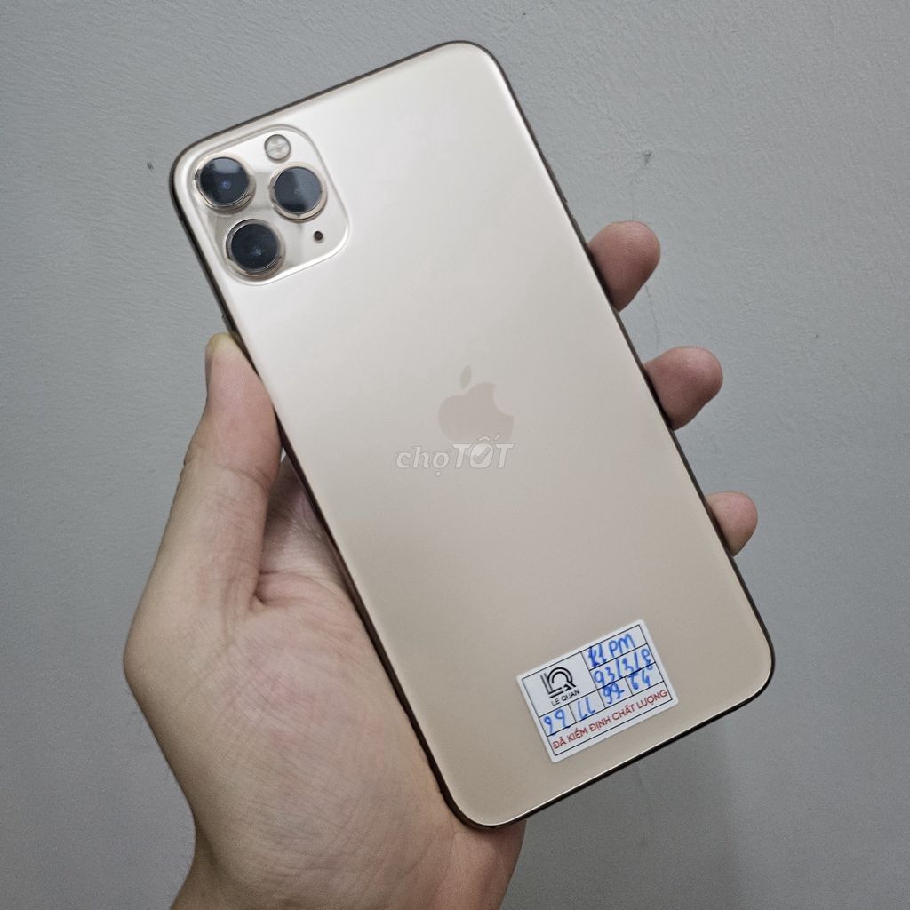 iPhone 11 Pro Max 🌟 Gold lịch lãm. Mua bán Điện thoại tại Quận 10 Tp Hồ Chí Minh được đăng bởi Lê Quân Mobile hình 1