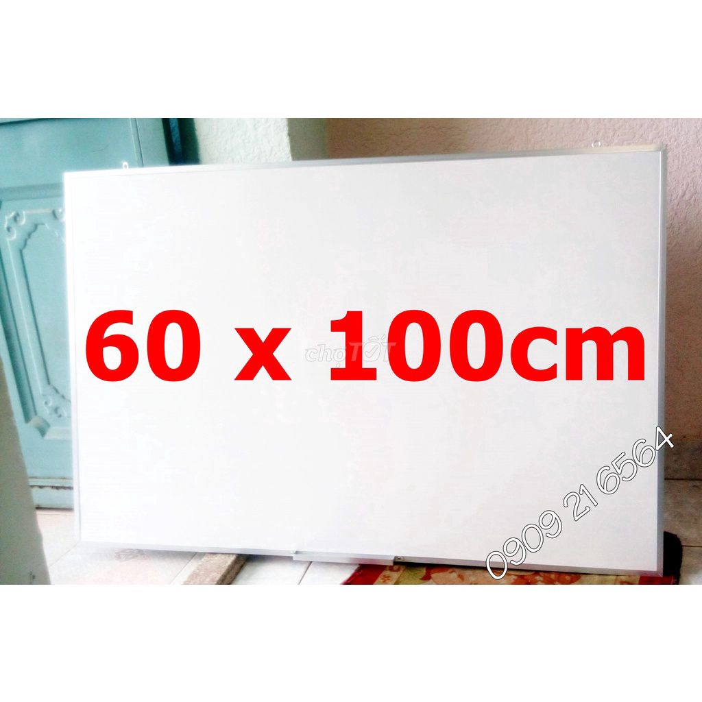 Bảng trắng treo tường 60x100cm văn phòng. Mua bán Đồ dùng văn phòng tại Quận Phú Nhuận Tp Hồ Chí Minh được đăng bởi Hoàng Long hình 1