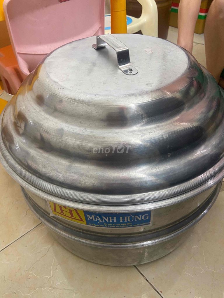 Nồi hấp Nhôm Mạnh Hùng 44cm. Mua bán Dụng cụ nhà bếp tại Quận Gò Vấp Tp Hồ Chí Minh được đăng bởi Uyenn Nguyen hình 1