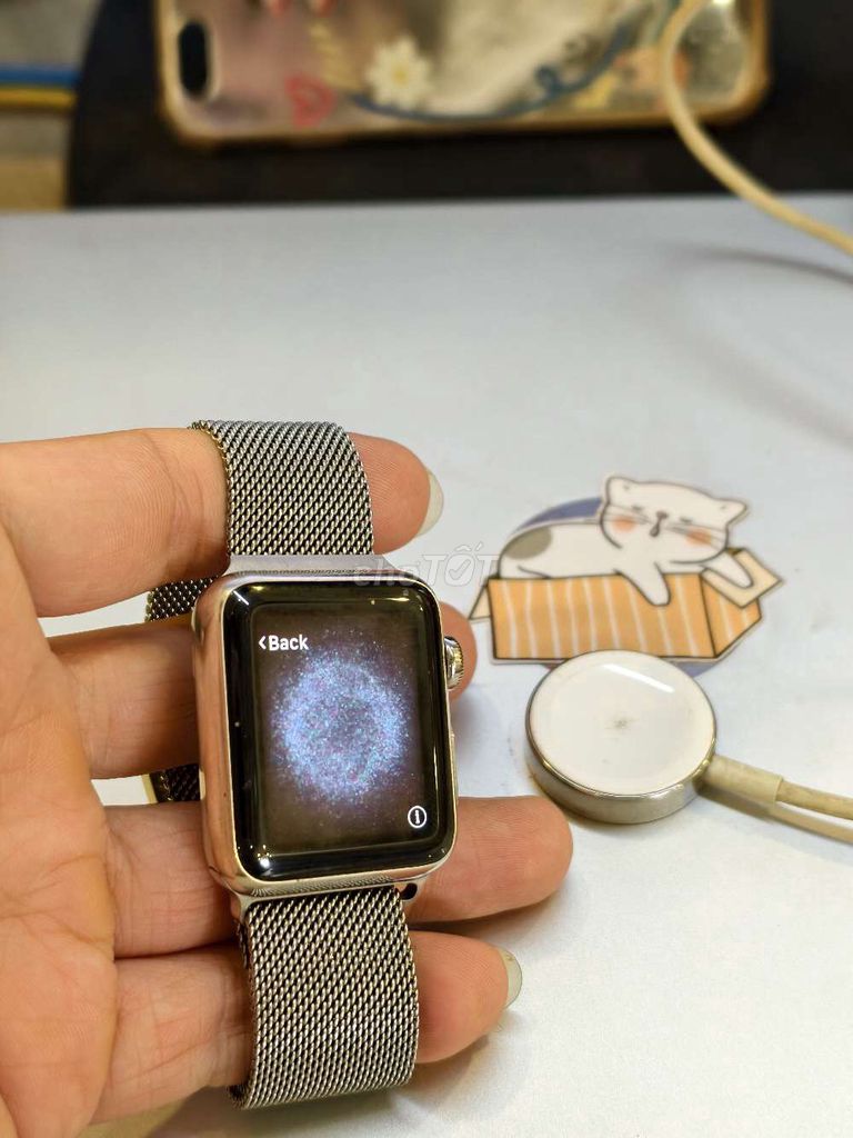 Apple Watch Series 1 Thép Bạc 38mm. Mua bán Thiết bị đeo thông minh tại Quận Nam Từ Liêm Hà Nội được đăng bởi Mad Lee hình 1