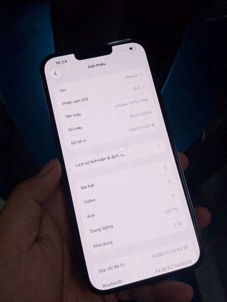 Apple iPhone 13 Pro Max bản ZA 2 sim,bộ nhớ 1TB. Mua bán Điện thoại tại Quận 7 Tp Hồ Chí Minh được đăng bởi Nhất Nguyễn hình 1