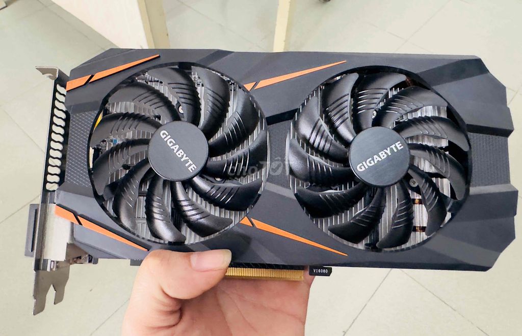 Card Gigabyte GTX 1060 6GB 2fan chuẩn đẹp keng