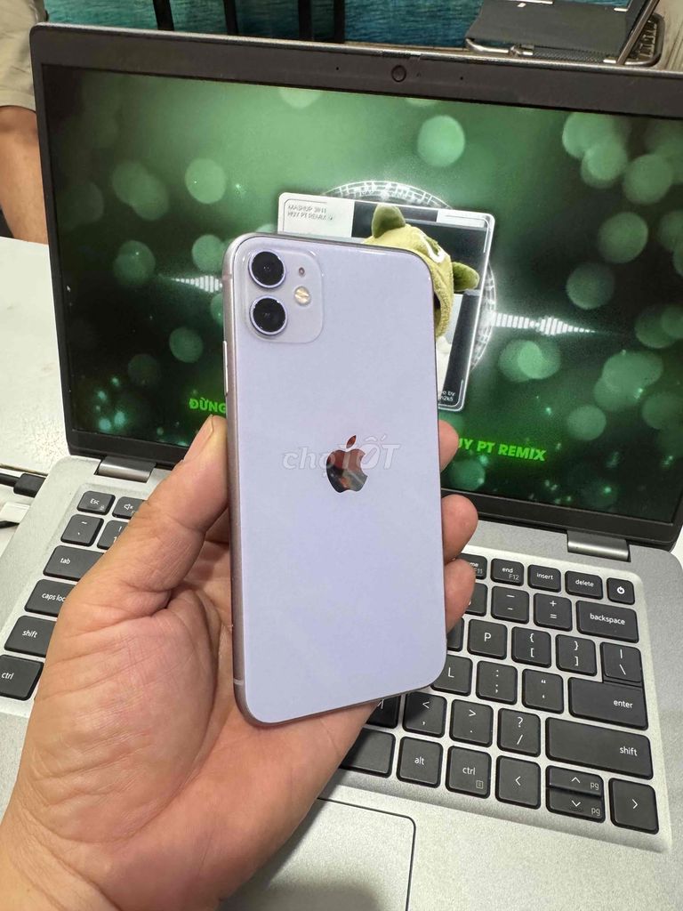 Iphone 11 tím 64gb LL/A