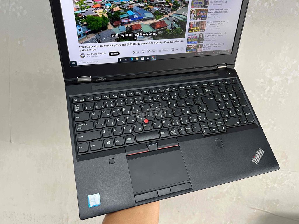 Lenovo ThinkPad P50 Core i7, SSD 256GB. Mua bán Laptop tại Thành phố Bến Tre Bến Tre được đăng bởi LAPTOP THANH LÂM hình 1