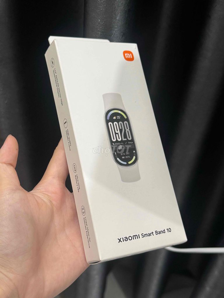 Xiaomi Mi Band 10 Bạc New seal. Mua bán Thiết bị đeo thông minh tại Quận Liên Chiểu Đà Nẵng được đăng bởi A hình 1