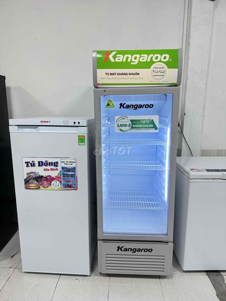 Tủ mát Kangaroo KG298AT 298 lít Trắng 98%. Mua bán Tủ lạnh tại Quận Liên Chiểu Đà Nẵng được đăng bởi Toni đmđ hình 1