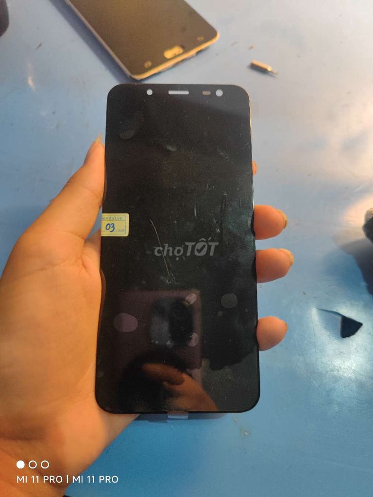 Màn hình Samsung A6 2016 Đen Mới. Mua bán Linh kiện (RAM, Card...) tại Huyện Hải Hậu Nam Định được đăng bởi Trần Dũng hình 1
