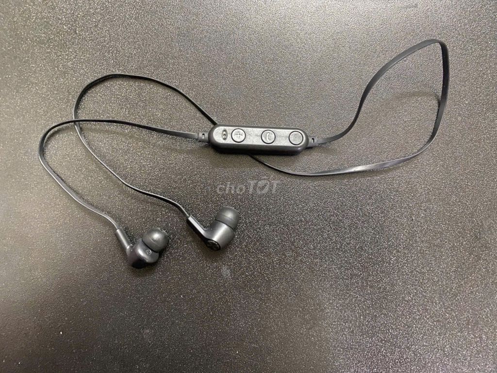 Tai nghe Bluetooth Quàng Cổ RS-BTEMS01 Đen Nhật. Mua bán Tivi, Âm thanh tại Quận Bắc Từ Liêm Hà Nội được đăng bởi Đức Đỗ hình 1