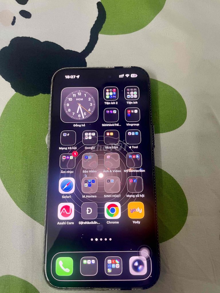 iPhone 15 Pro Max 256GB Titan xám. Mua bán Điện thoại tại Quận Dương Kinh Hải Phòng được đăng bởi Cafe Mobile hình 1