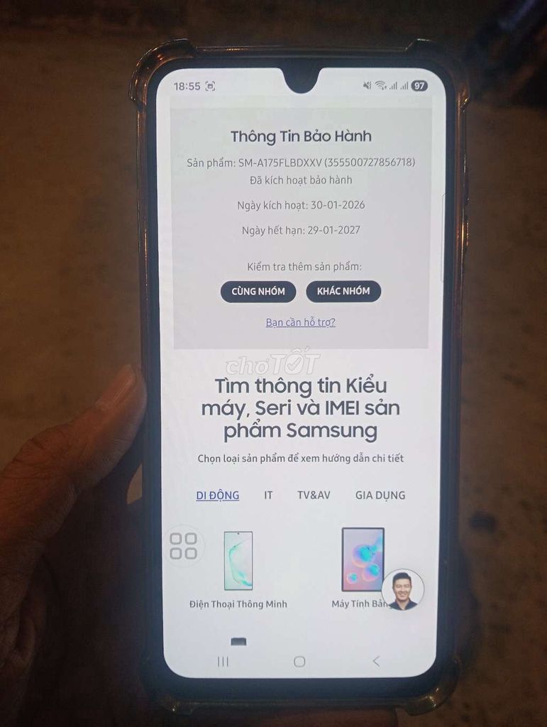 Samsung A17 ram 8gb 128GB Xanh BH 1/2027. Mua bán Điện thoại tại Quận 5 Tp Hồ Chí Minh được đăng bởi Lê Khôi hình 1