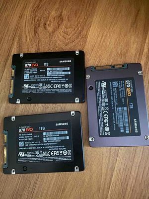 SSD 1TB Samsung Qvo 870 chất lượng cao chuẩn us. Mua bán Linh kiện (RAM, Card...) tại Quận 7 Tp Hồ Chí Minh được đăng bởi Jack Nguyễn