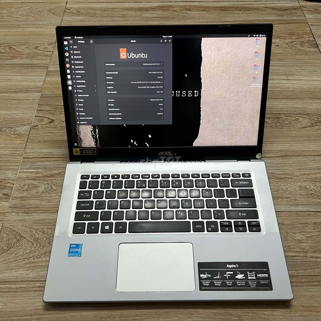 Acer Aspire 5 A514-54-39KU 14 inch 8GB/256GB. Mua bán Laptop tại Quận 10 Tp Hồ Chí Minh được đăng bởi Hiếu hình 1