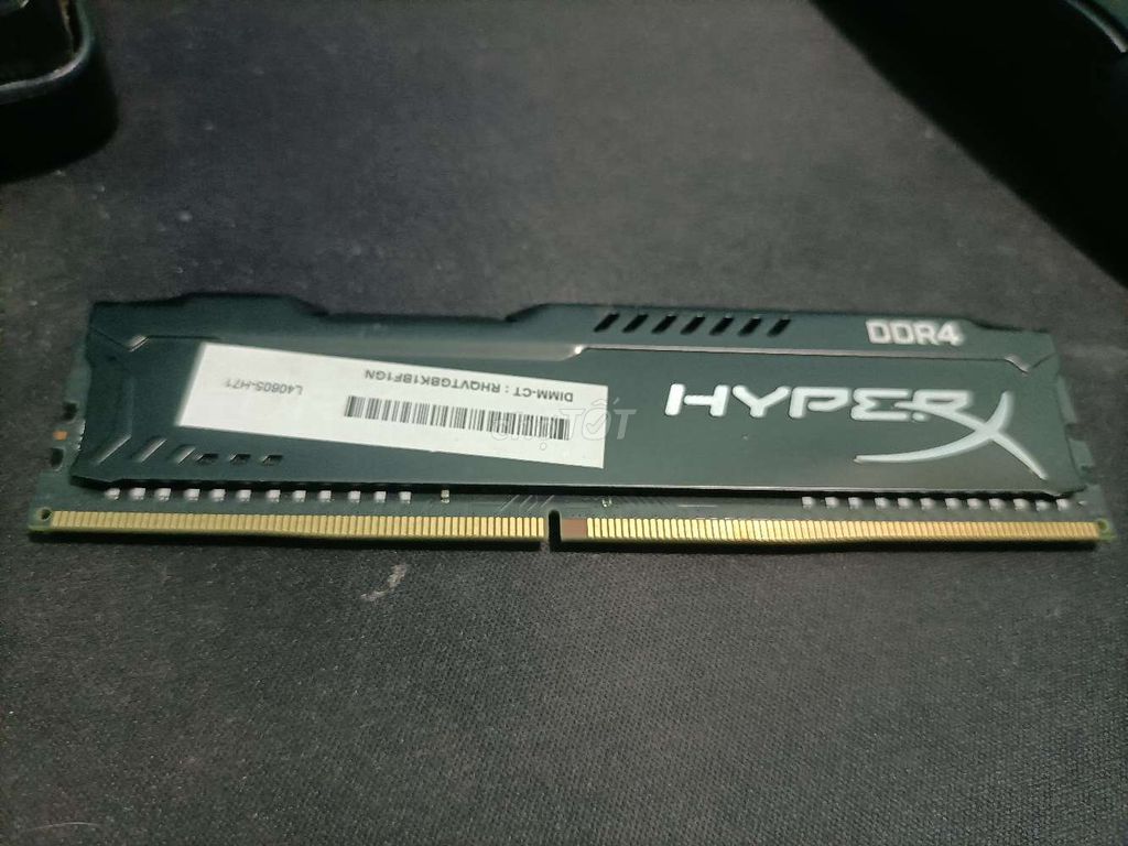 RAM Kingston HyperX 8GB DDR4. Mua bán Linh kiện (RAM, Card...) tại Thành phố Rạch Giá Kiên Giang được đăng bởi TrungTPT hình 1