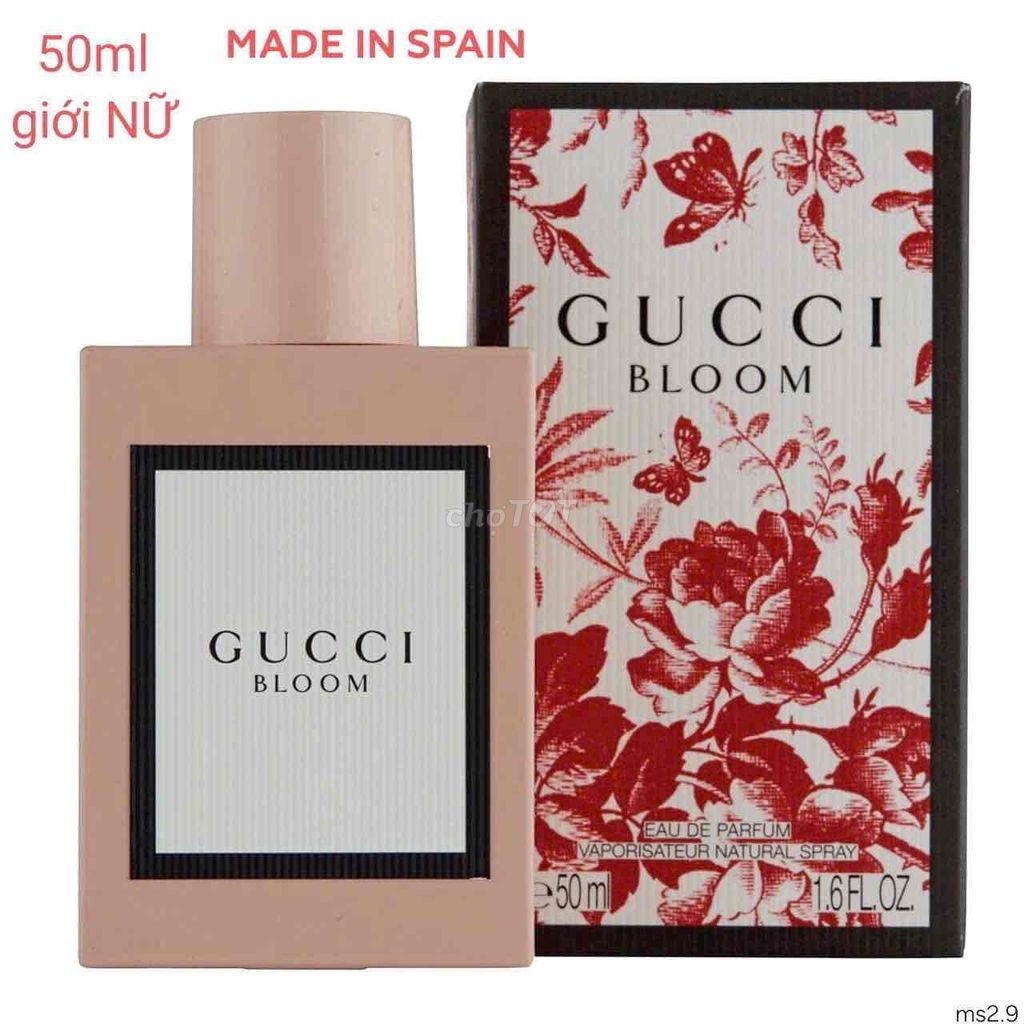 Nước hoa Gucci Bloom Nữ 50ml. Mua bán Nước hoa tại Thành phố Rạch Giá Kiên Giang được đăng bởi Đức Bảo Trần hình 1